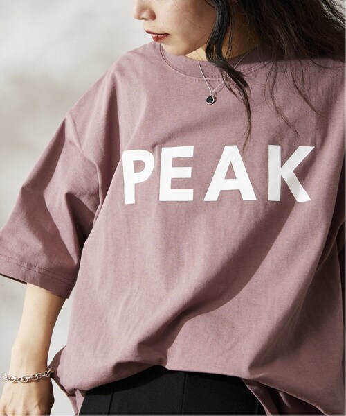 Snow Peak（スノーピーク）の「《追加》【SNOW PEAK / スノーピーク】別注 SP Logo Tシャツ（Tシャツ/カットソー・メンズ・ブルー/ブラック/ホワイト/ピンク/イエロー・SMALL/MEDIUM/LARGE）」の5枚目の写真