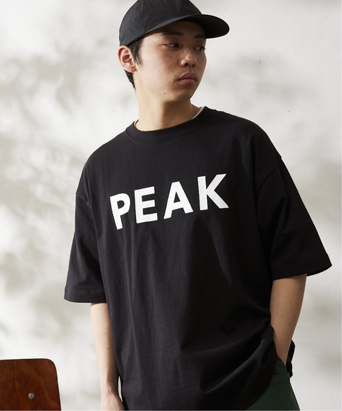 Snow Peak（スノーピーク）の「《追加》【SNOW PEAK / スノーピーク】別注 SP Logo Tシャツ（Tシャツ/カットソー・メンズ・ブルー/ブラック/ホワイト/ピンク/イエロー・SMALL/MEDIUM/LARGE）」の14枚目の写真