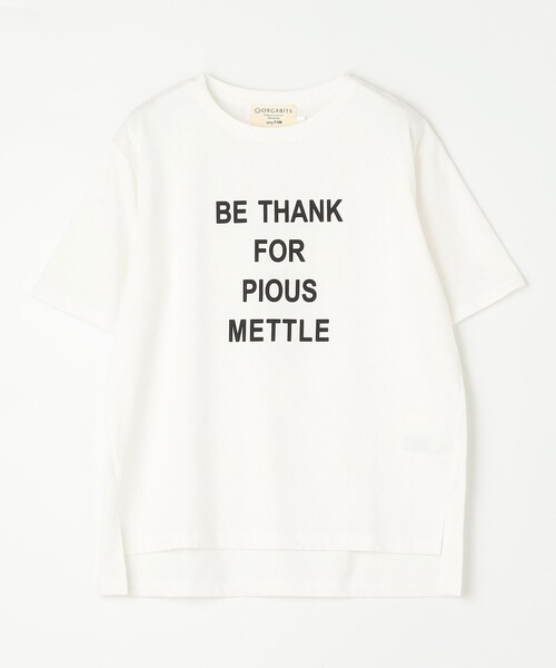 ANY(エニィ)の「【接触冷感/UVケア】アソートロゴ半袖Tシャツ(Tシャツ/カットソー・レディース・アイボリー系3/アイボリー系/ダークブラウン系・3/2)」の14枚目の写真