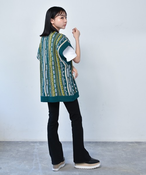 AVANDRESS★韓国★大人気★スリットニットベスト 追跡あり 楽天市場】【在庫処分価格☆1000円】楽天1位 選べる2タイプ 重ね