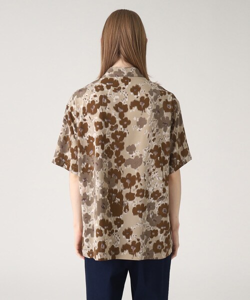 tk.TAKEO KIKUCHI（ティーケータケオキクチ）の「◆アソート柄2WAY半袖シャツ（シャツ/ブラウス・メンズ・ブラック系3/ダークブラウン系3/ベージュ系4/ピンク系9・03/02/01）」の7枚目の写真