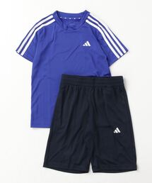 アディダス adidas トレイン エッセンシャルズ スリーストライプス レギュラーフィット トレーニング上下セット