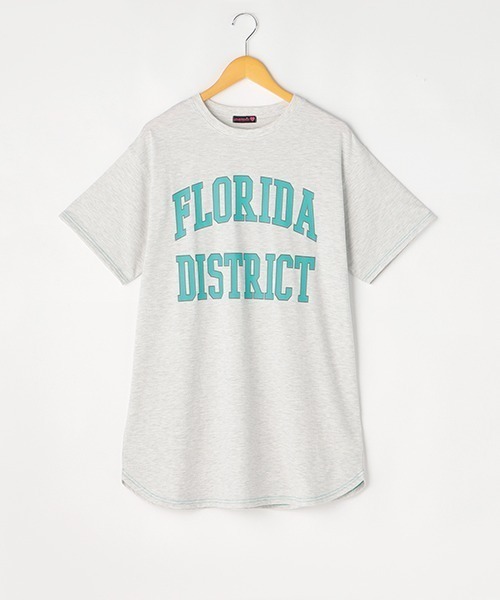 LOVETOXIC(ラブトキシック)の「接触冷感Tワンピース(ワンピース・キッズ・チャコール/グリーン/オフホワイト/ライトグレー・M/L/SS/S)」の2枚目の写真