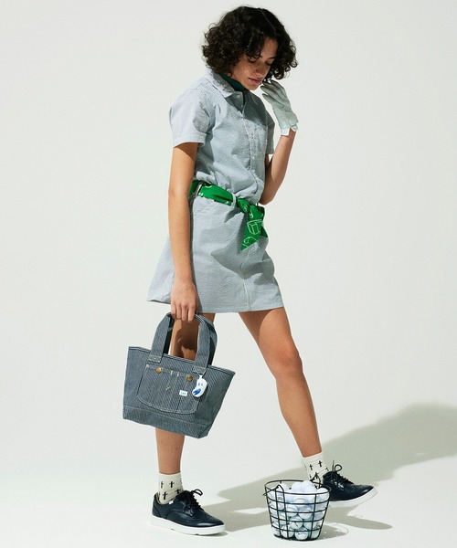 Lee（リー）の「【Lee GOLF】オープンカラーワンピース