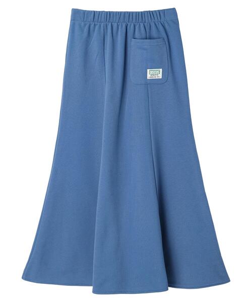 DISCUS ATHLETIC(ディスカス アスレチック)の「DISCUS フレンチテリーマーメイドスカート(スカート・レディース・ブラック/ホワイト系その他/ブルー・FREE)」の6枚目の写真