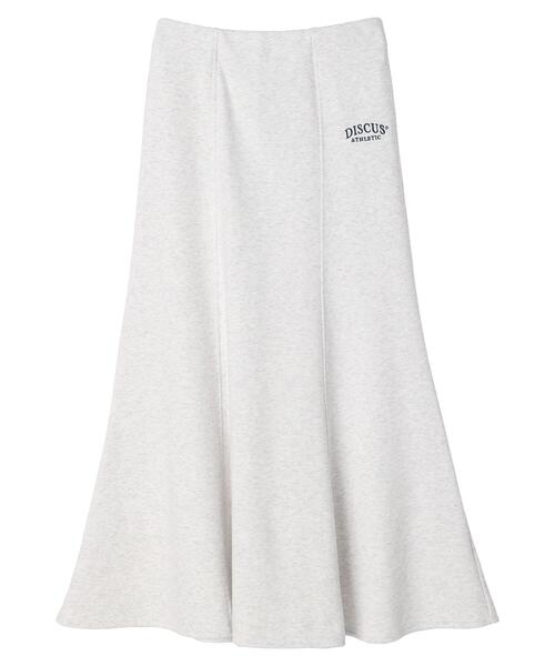 DISCUS ATHLETIC(ディスカス アスレチック)の「DISCUS フレンチテリーマーメイドスカート(スカート・レディース・ブラック/ホワイト系その他/ブルー・FREE)」の7枚目の写真