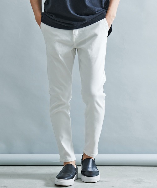 『vicci/ヴィッチ』スーパーストレッチテーパードアンクルパンツ（チノパンツ）｜SILVER BULLET（シルバーバレット）