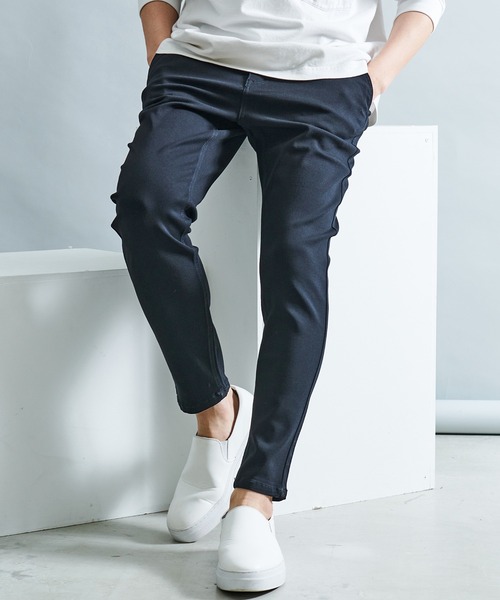 『vicci/ヴィッチ』スーパーストレッチテーパードアンクルパンツ（チノパンツ）｜SILVER BULLET（シルバーバレット）
