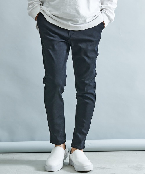 『vicci/ヴィッチ』スーパーストレッチテーパードアンクルパンツ（チノパンツ）｜SILVER BULLET（シルバーバレット）
