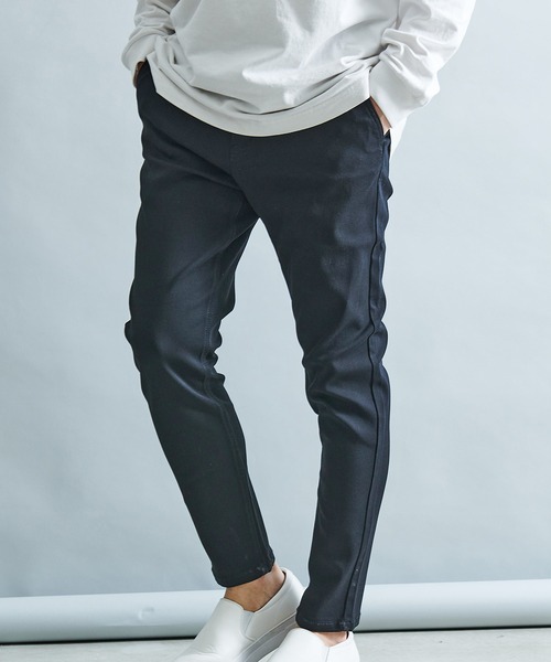 『vicci/ヴィッチ』スーパーストレッチテーパードアンクルパンツ（チノパンツ）｜SILVER BULLET（シルバーバレット）