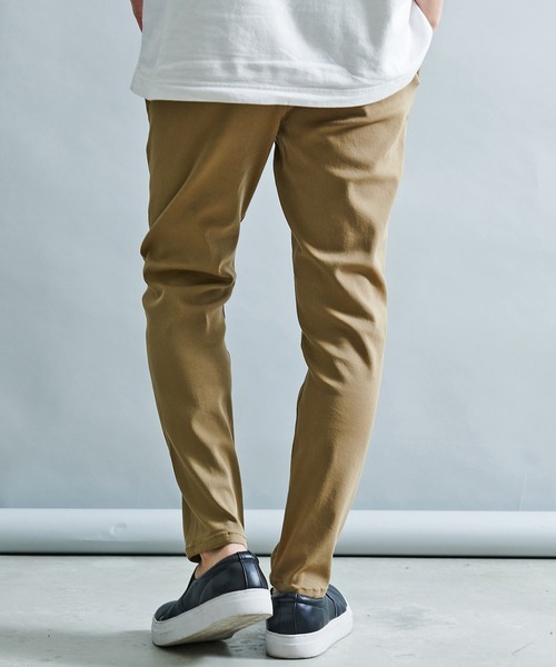 『vicci/ヴィッチ』スーパーストレッチテーパードアンクルパンツ（チノパンツ）｜SILVER BULLET（シルバーバレット）