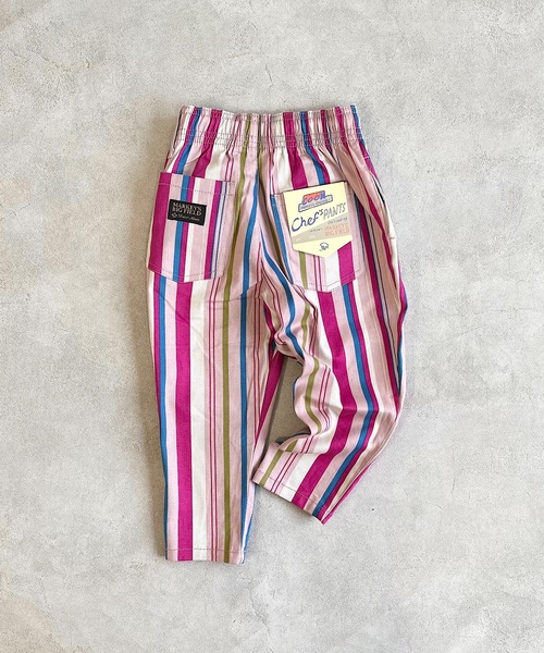 BIG FIELD(ビッグフィールド)の「シェフパンツ(80~150cm)(その他パンツ・キッズ・ブラック/グリーン/サーモンピンク/ブルー/オフホワイト/ベージュ/ネイビー/ライトピンク/マスタード/カーキ/ローズ/エメラルド/サンドベージュ/チェック・80/90/95/100/110/120/130/140/150)」の11枚目の写真