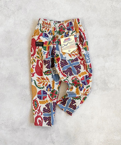 BIG FIELD(ビッグフィールド)の「シェフパンツ(80~150cm)(その他パンツ・キッズ・ブラック/グリーン/サーモンピンク/ブルー/オフホワイト/ベージュ/ネイビー/ライトピンク/マスタード/カーキ/ローズ/エメラルド/サンドベージュ/チェック・80/90/95/100/110/120/130/140/150)」の2枚目の写真