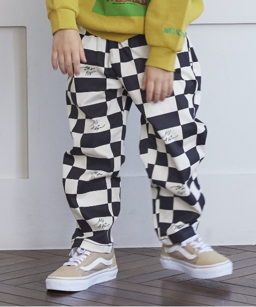 BIG FIELD(ビッグフィールド)の「シェフパンツ(80~150cm)(その他パンツ・キッズ・ブラック/グリーン/サーモンピンク/ブルー/オフホワイト/ベージュ/ネイビー/ライトピンク/マスタード/カーキ/ローズ/エメラルド/サンドベージュ/チェック・80/90/95/100/110/120/130/140/150)」の14枚目の写真