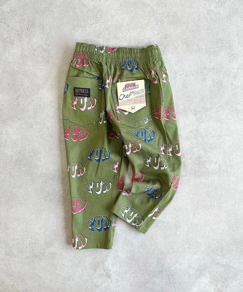 BIG FIELD(ビッグフィールド)の「シェフパンツ(80~150cm)(その他パンツ・キッズ・ブラック/グリーン/サーモンピンク/ブルー/オフホワイト/ベージュ/ネイビー/ライトピンク/マスタード/カーキ/ローズ/エメラルド/サンドベージュ/チェック・80/90/95/100/110/120/130/140/150)」の6枚目の写真