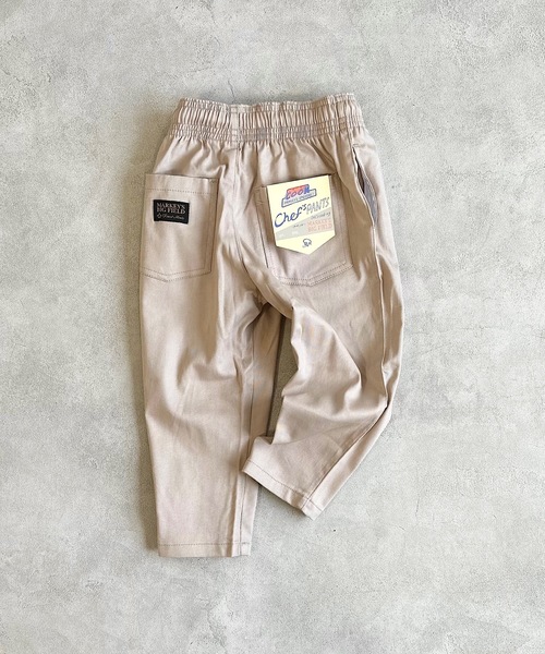 BIG FIELD(ビッグフィールド)の「シェフパンツ(80~150cm)(その他パンツ・キッズ・ブラック/グリーン/サーモンピンク/ブルー/オフホワイト/ベージュ/ネイビー/ライトピンク/マスタード/カーキ/ローズ/エメラルド/サンドベージュ/チェック・80/90/95/100/110/120/130/140/150)」の5枚目の写真