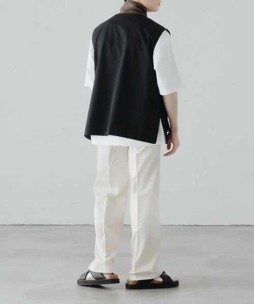 epnok（エプノック）の「マルチポケットジレベスト（ベスト・メンズ・ライトグレー/ブラック・SMALL/MEDIUM/LARGE）」の18枚目の写真