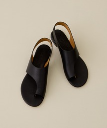 INSCRIRE（アンスクリア）の「＜INSCRIRE＞レザースクエアソール