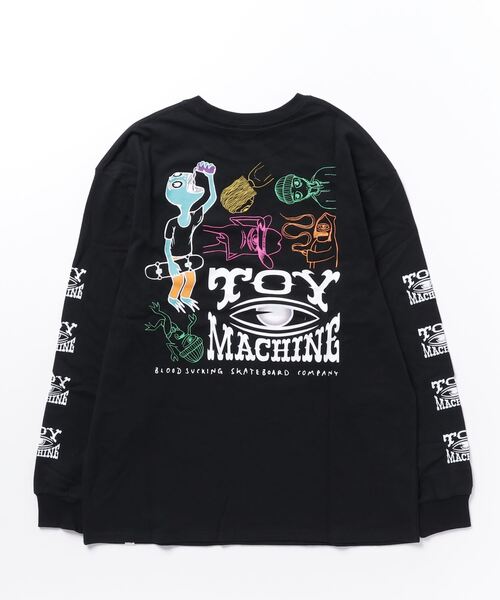 TOY MACHINE(トイ マシーン)の「【ムラサキスポーツ限定】TOY MACHINE/トイマシーン ロンT/長袖 ビッグシルエット バックプリント MTMFDLT1(Tシャツ/カットソー・メンズ・ホワイト/ブラック/イエロー・XL/L/M)」の22枚目の写真