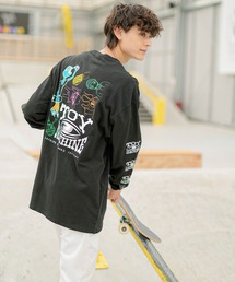 【ムラサキスポーツ限定】TOY MACHINE/トイマシーン ロンT/長袖 ビッグシルエット バックプリント MTMFDLT1