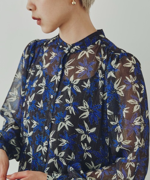 ROSE BUD　フラワープリントレイヤードワンピース　ブラック ROSE BUD｜フラワープリントレイヤードワンピース | Rakuten Fashion