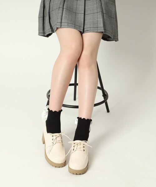 cs T&P(シーエスティーアンドピー)の「レースアップマニッシュシューズ(パンプス・レディース・ダークブラウン/ブラック/アイボリー・24.5cm/25.0cm/24.0cm/23.5cm/23.0cm/22.5cm)」の15枚目の写真