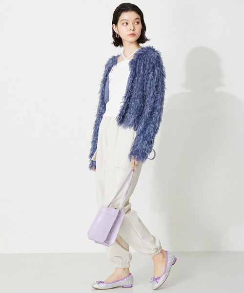 ORiental TRaffic（オリエンタルトラフィック）の「グリッターバレエシューズ 31312（バレエシューズ・レディース・ブラック/ゴールド/シルバー・39/41/36/35/34/40/42/38/37）」の17枚目の写真