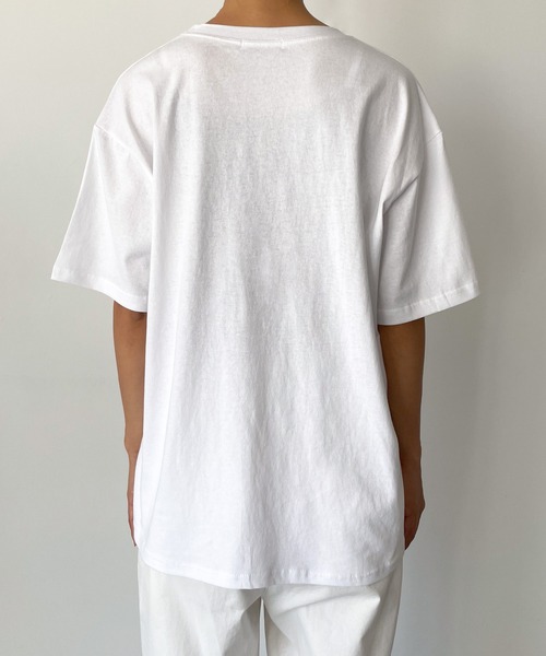 CANAL JEAN（キャナルジーン）の「El mar(エルマール) "THE SMITHS"半袖Tシャツ（Tシャツ/カットソー・レディース・ホワイト・ONE SIZE）」の4枚目の写真