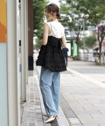 Apuweiser-riche - アプ・ジャス コーデセット Apuweiser-riche カット×チェックスカートコーディネートSET