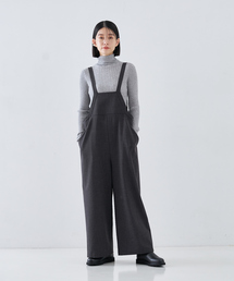 【手洗い可能】紫外線防止・接触冷感 2WAYストレッチサロペット