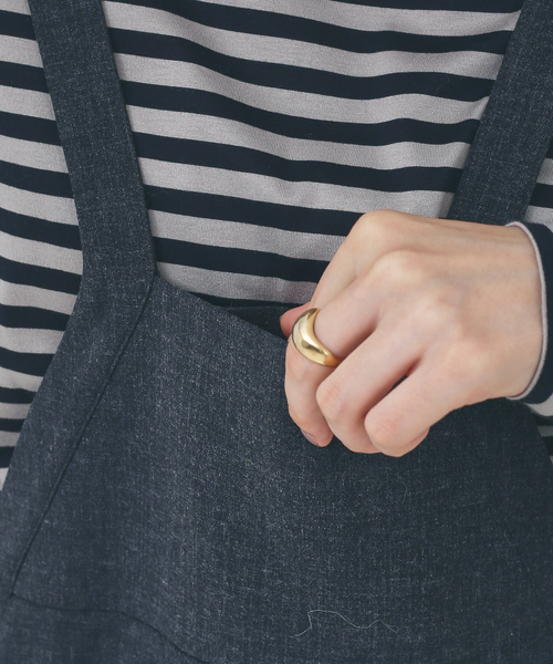 collex(コレックス)の「【手洗い可能】紫外線防止・接触冷感 2WAYストレッチサロペット(サロペット/オーバーオール・レディース・ブラック/チャコールグレー・2/1)」の14枚目の写真