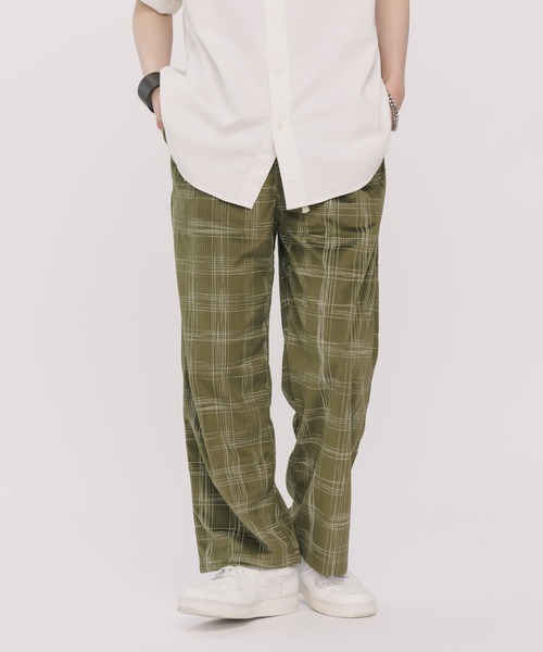 Theater code（シアターコード）の「check pant/チェックパンツ