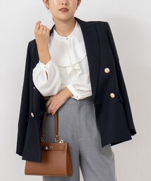 NOLLEY’S Sophi | ジョーゼットラッフルブラウス(シャツ/ブラウス)