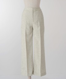 ツイード ワイド パンツ HUIT