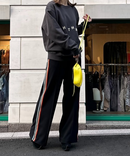 mi via loca（ミヴィアロカ）の「United Athle リズミック コットン100ウラケ ロゴスウェット 【PT NO. MVL007 ※2A】（スウェット・レディース・オフホワイト/オートミール/スミクロ・MEDIUM/X-LARGE）」の9枚目の写真