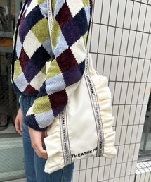 フリルトートバッグ