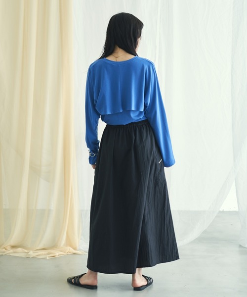 VACANCY（ヴァカンシー）の「フレアスカート（スカート・レディース・レッド・FREE）」の3枚目の写真