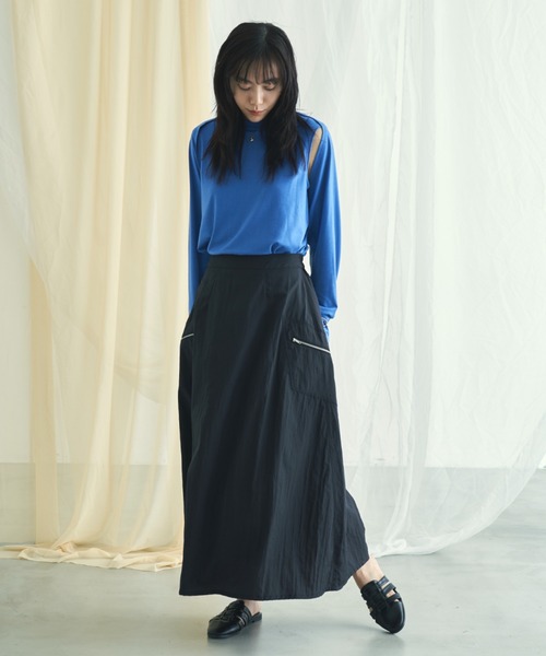 VACANCY（ヴァカンシー）の「フレアスカート（スカート・レディース・レッド・FREE）」の4枚目の写真