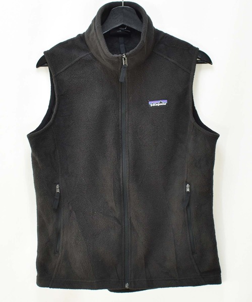 patagonia(パタゴニア)の「【ヴィンテージ古着】Patagonia / パタゴニア フルジップ シンチラフリース ベスト(ベスト・レディース・ブラック・MEDIUM)」の4枚目の写真