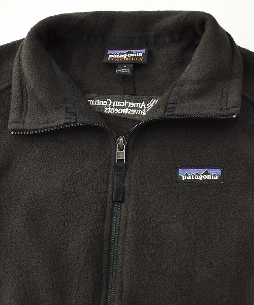 patagonia(パタゴニア)の「【ヴィンテージ古着】Patagonia / パタゴニア フルジップ シンチラフリース ベスト(ベスト・レディース・ブラック・MEDIUM)」の9枚目の写真