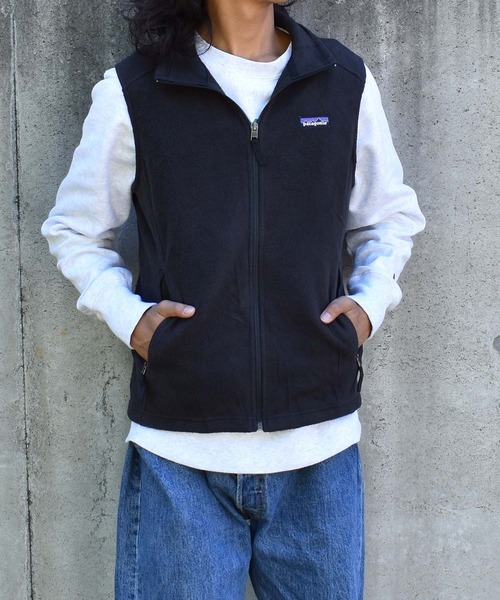 patagonia(パタゴニア)の「【ヴィンテージ古着】Patagonia / パタゴニア フルジップ シンチラフリース ベスト(ベスト・レディース・ブラック・MEDIUM)」の2枚目の写真