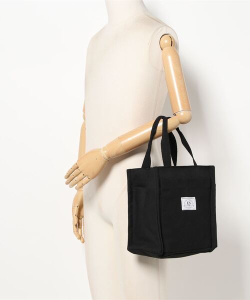 LA VORAGINE(ラ ヴォラジネ)の「【保温・保冷】外ポケット トートランチバッグ/お弁当袋(お弁当箱・レディース・グレー/ブラック・FREE)」の20枚目の写真