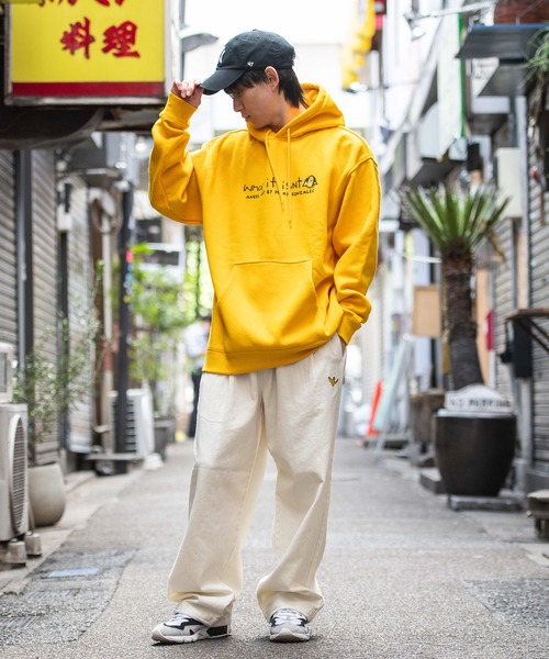 （What it isNt）ART BY MARKGONZALES（ワットイットイズント）の「『(What it isNt) ART BY MARK GONZALES/アートバイマークゴンザレス』RELAX FIT長袖パーカー（パーカー・メンズ・ホワイト/ピンク/ロイヤルブルー/イエロー/レッド・M/L）」の17枚目の写真