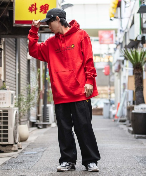 （What it isNt）ART BY MARKGONZALES（ワットイットイズント）の「『(What it isNt) ART BY MARK GONZALES/アートバイマークゴンザレス』RELAX FIT長袖パーカー（パーカー・メンズ・ホワイト/ピンク/ロイヤルブルー/イエロー/レッド・M/L）」の21枚目の写真