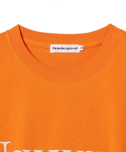 cabaret poval（キャバレーポバール）の「Cabaret Poval / Newwave Tee（Tシャツ/カットソー・メンズ・ネイビー/オレンジ/ホワイト・XX-LARGE/X-LARGE/LARGE/MEDIUM）」の8枚目の写真