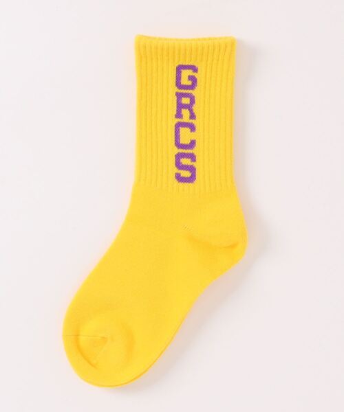 GROOVY COLORS（グルービーカラーズ）の「GRCS PARK ソックス（ソックス/靴下・キッズ・ブルー/イエロー/アイボリー・LARGE/MEDIUM）」の3枚目の写真