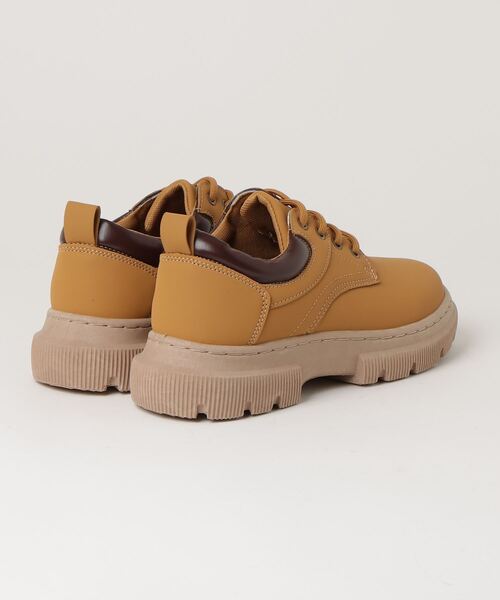 SETUP7(セットアップセブン)の「【SETUP7】LowCut Premium Chukka Boots ローカットプレミアムイエローチャッカブーツ KNF037 ※(ブーツ・メンズ・ブラック/キャメル・44/42)」の10枚目の写真
