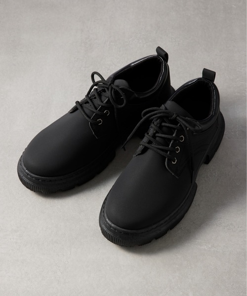 SETUP7(セットアップセブン)の「【SETUP7】LowCut Premium Chukka Boots ローカットプレミアムイエローチャッカブーツ KNF037 ※(ブーツ・メンズ・ブラック/キャメル・44/42)」の12枚目の写真