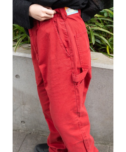 SMITH'S(スミス)の「【 SMITH’S / スミス 】 テーパード ペインターパンツ MNY 4175-5031(チノパンツ・メンズ・レッド/ライトグリーン/ラベンダー/ブルー/オレンジ・L/M)」の8枚目の写真