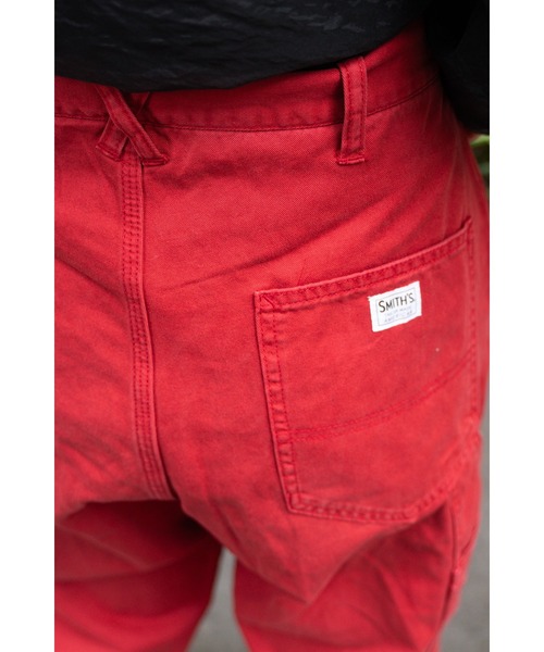 SMITH'S(スミス)の「【 SMITH’S / スミス 】 テーパード ペインターパンツ MNY 4175-5031(チノパンツ・メンズ・レッド/ライトグリーン/ラベンダー/ブルー/オレンジ・L/M)」の14枚目の写真
